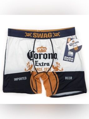New Corona Extra Beer Swag Boxer Briefs Mens Size XL Underwear Funny Fun Gift